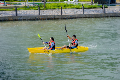chao thuyen kayak