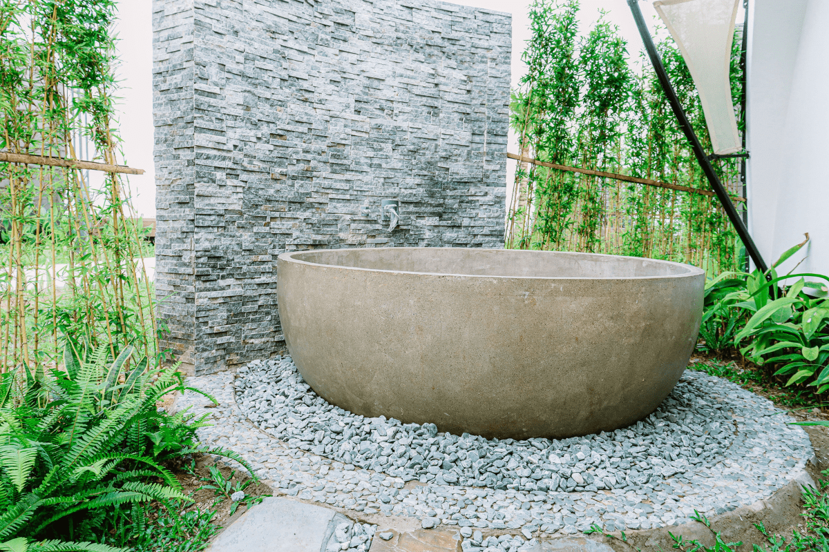 Garden Barth tub